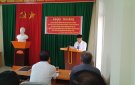 Đảng ủy xã Lộc Thịnh hội nghị học tập, quán triệt và triển khai thực hiện Nghị quyết